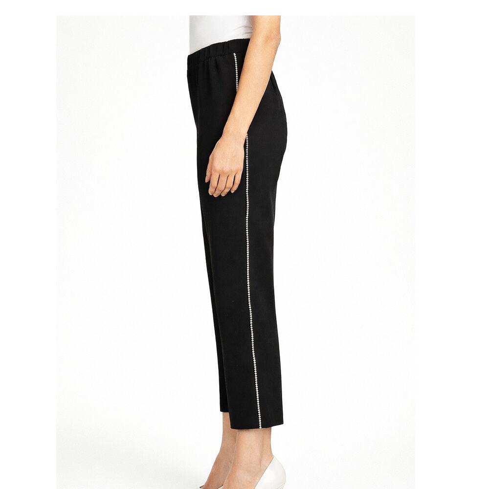 NEW Valentina Shah LAURA PANTS- Black with Rhinestones - Size XS/Small - Picture 8 of 8